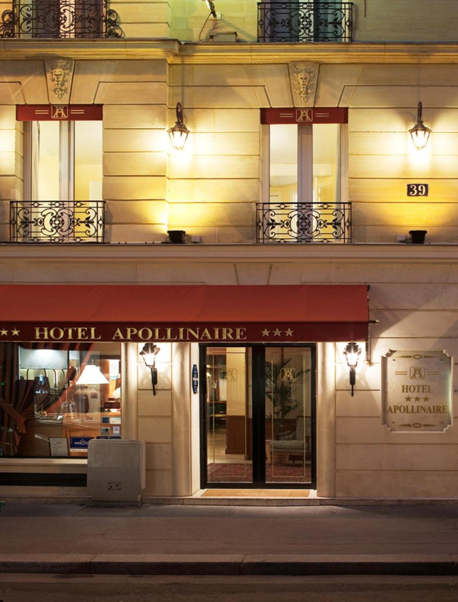 Apollinaire Hotel Paris Exterior foto